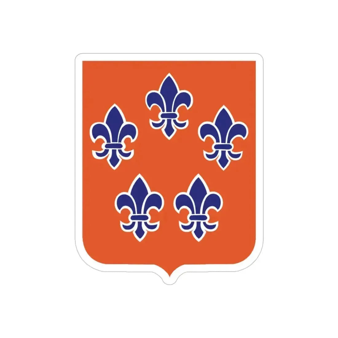 5 Signal Battalion 2 (U.S. Army) REVERSE PRINT Transparent Die-Cut STICKER 4 Inch Die-Cut Transparent - The Sticker Space