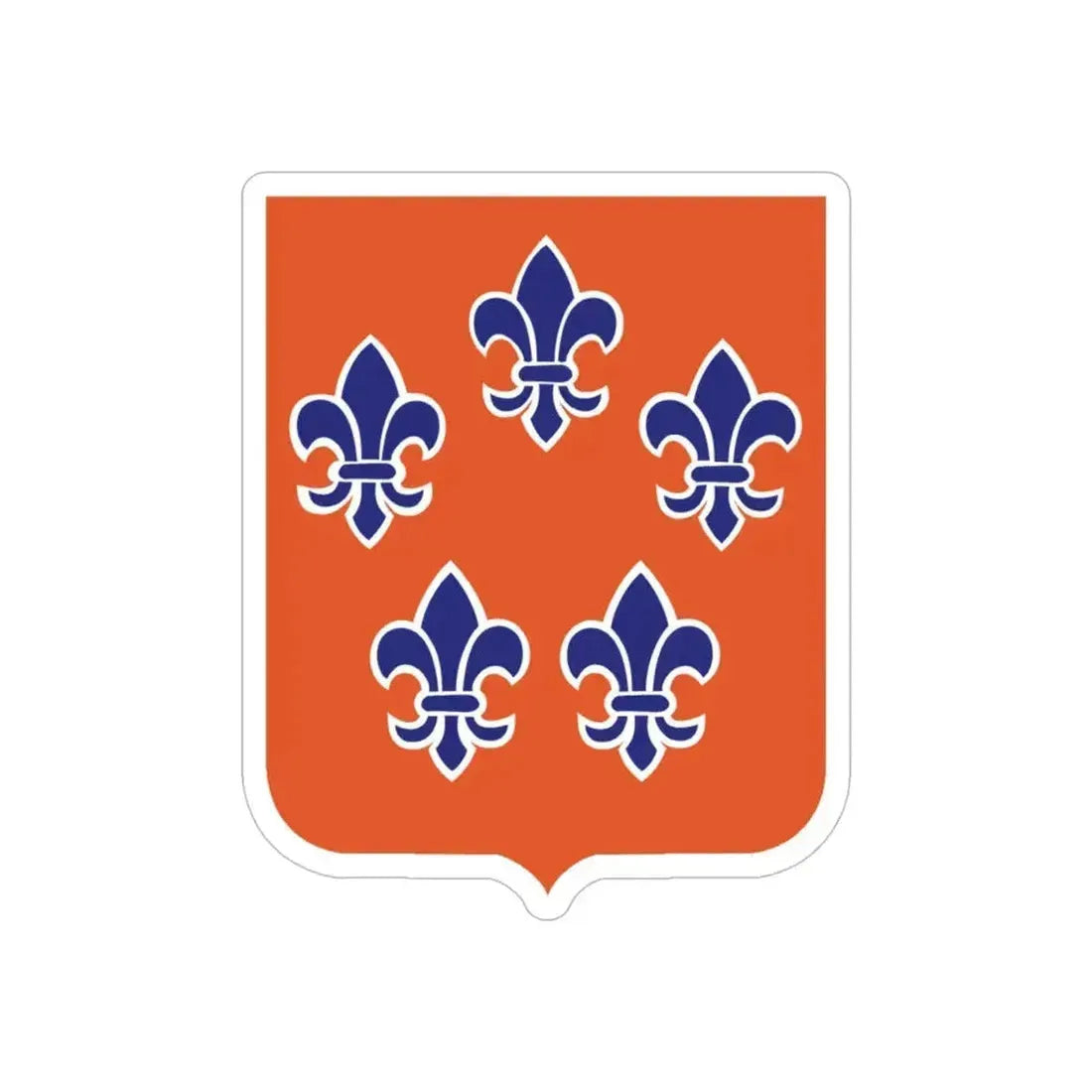 5 Signal Battalion 2 (U.S. Army) REVERSE PRINT Transparent Die-Cut STICKER 5 Inch Die-Cut Transparent - The Sticker Space