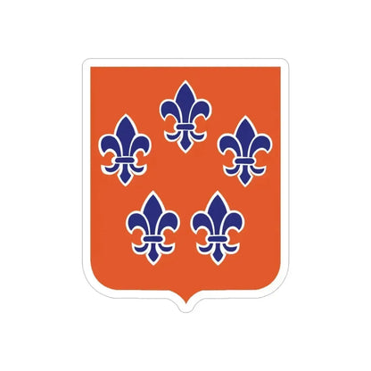 5 Signal Battalion 2 (U.S. Army) REVERSE PRINT Transparent Die-Cut STICKER 5 Inch Die-Cut Transparent - The Sticker Space