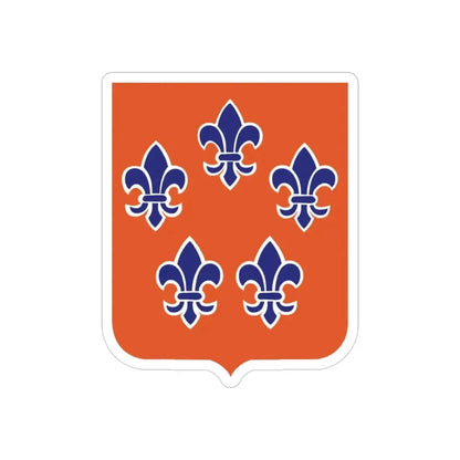 5 Signal Battalion 2 (U.S. Army) REVERSE PRINT Transparent Die-Cut STICKER - The Sticker Space