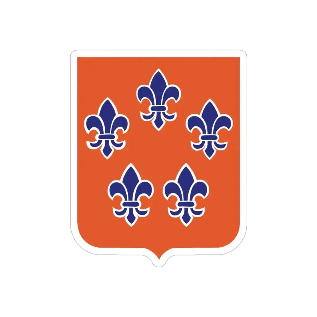 5 Signal Battalion 2 (U.S. Army) REVERSE PRINT Transparent Die-Cut STICKER - The Sticker Space