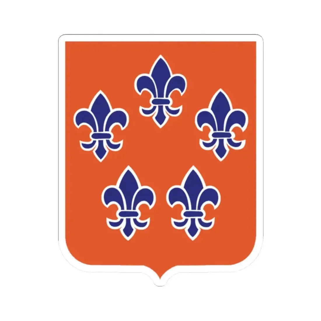 5 Signal Battalion 2 (U.S. Army) STICKER Vinyl Kiss-Cut Decal 2 Inch White - The Sticker Space