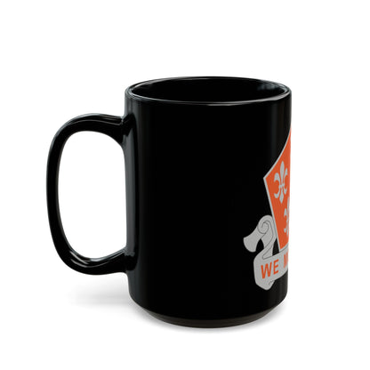 5 Signal Battalion (U.S. Army) Black Coffee Mug-The Sticker Space