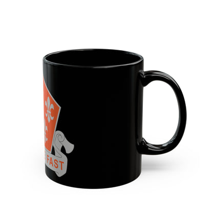 5 Signal Battalion (U.S. Army) Black Coffee Mug-The Sticker Space