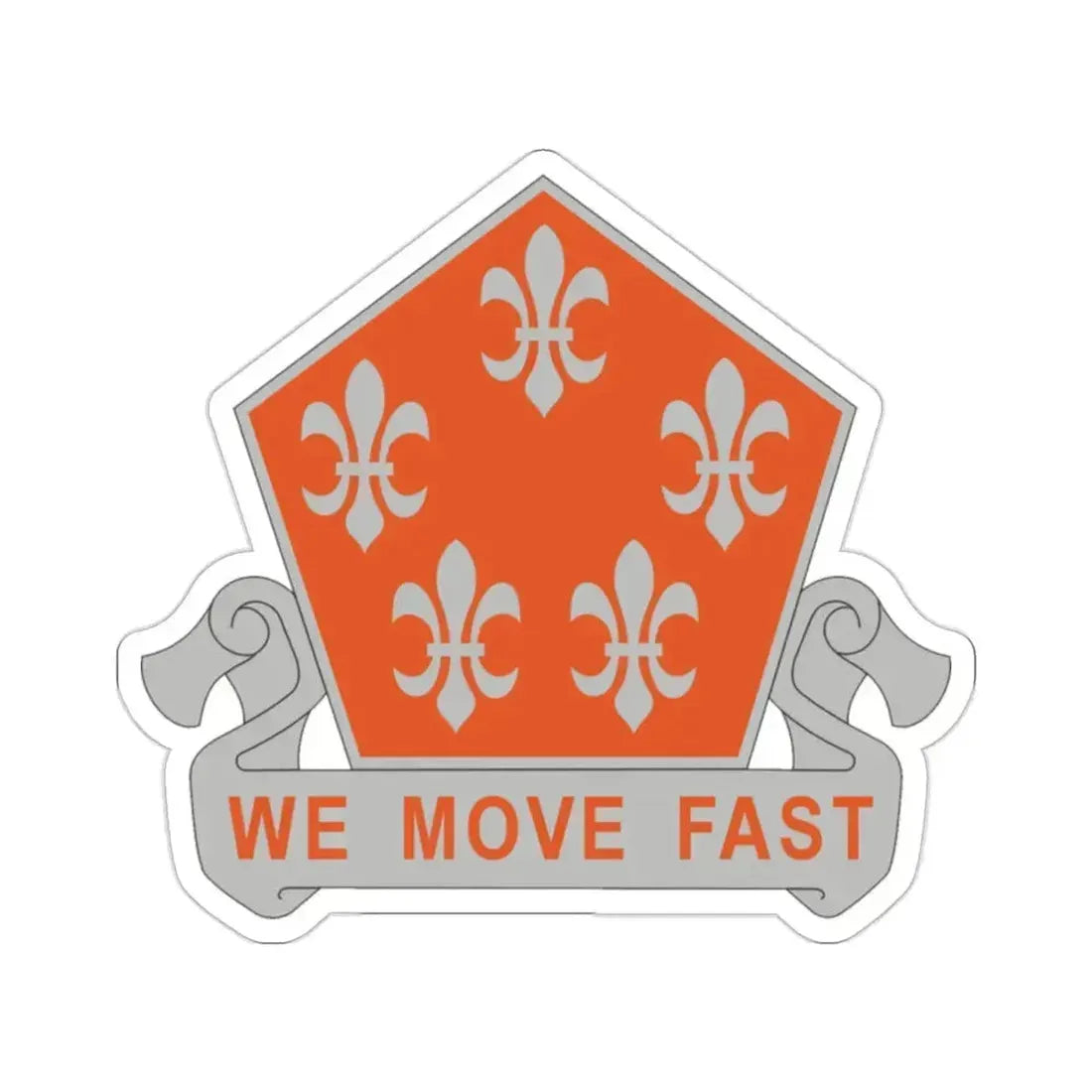 5 Signal Battalion (U.S. Army) STICKER Vinyl Die-Cut Decal 2 Inch - The Sticker Space
