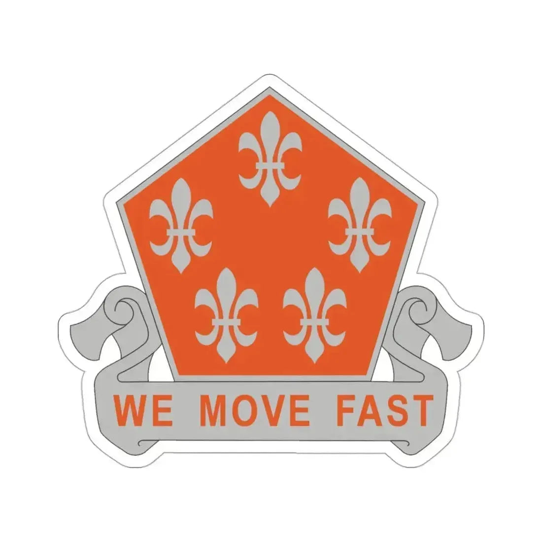 5 Signal Battalion (U.S. Army) STICKER Vinyl Die-Cut Decal 3 Inch - The Sticker Space