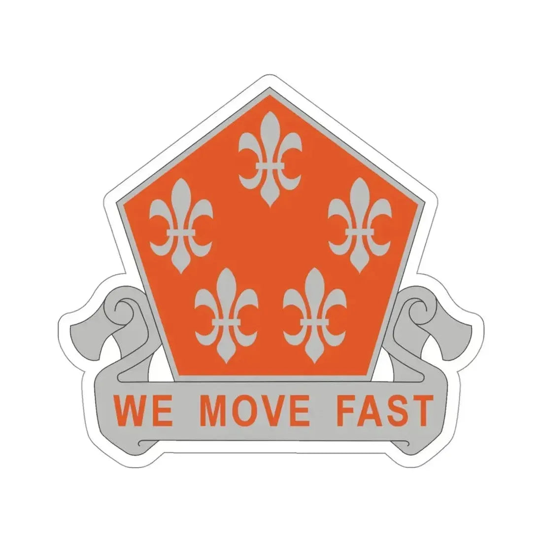 5 Signal Battalion (U.S. Army) STICKER Vinyl Die-Cut Decal 4 Inch - The Sticker Space