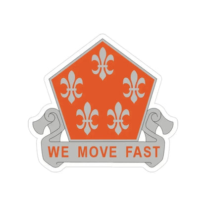 5 Signal Battalion (U.S. Army) Transparent STICKER Die-Cut Vinyl Decal 3 Inch - The Sticker Space