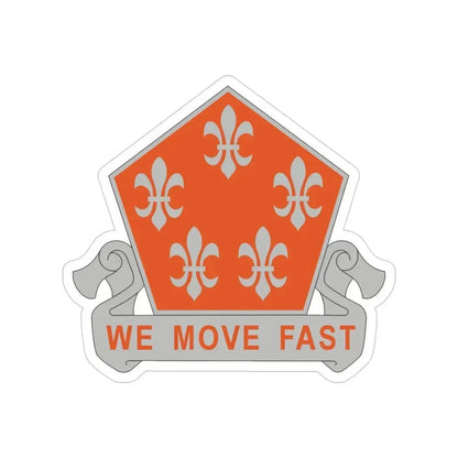 5 Signal Battalion (U.S. Army) Transparent STICKER Die-Cut Vinyl Decal 4 Inch - The Sticker Space