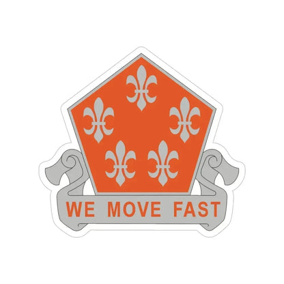 5 Signal Battalion (U.S. Army) Transparent STICKER Die-Cut Vinyl Decal 6 Inch - The Sticker Space