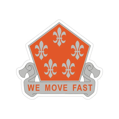 5 Signal Battalion (U.S. Army) Transparent STICKER Die-Cut Vinyl Decal - The Sticker Space