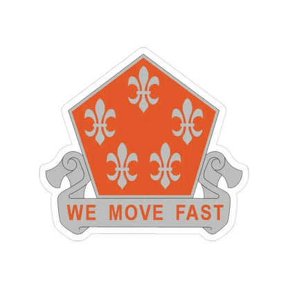 5 Signal Battalion (U.S. Army) Transparent STICKER Die-Cut Vinyl Decal - The Sticker Space
