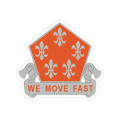 5 Signal Battalion (U.S. Army) Transparent STICKER Die-Cut Vinyl Decal - The Sticker Space