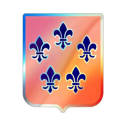 5 Signal Battalion v2 (U.S. Army) Holographic STICKER Die-Cut Vinyl Decal 3 Inch Holographic - The Sticker Space