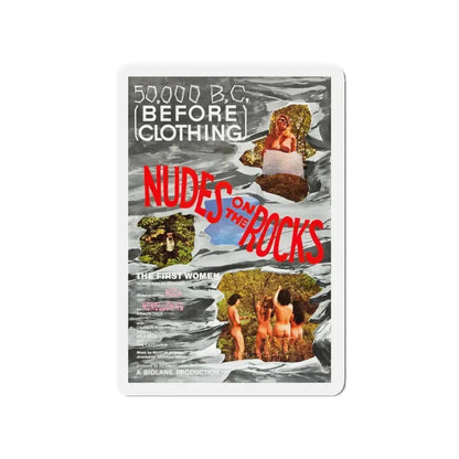 50,000 B.C. (BEFORE CLOTHING) 1963 Movie Poster - Refrigerator Magnet - The Sticker Space