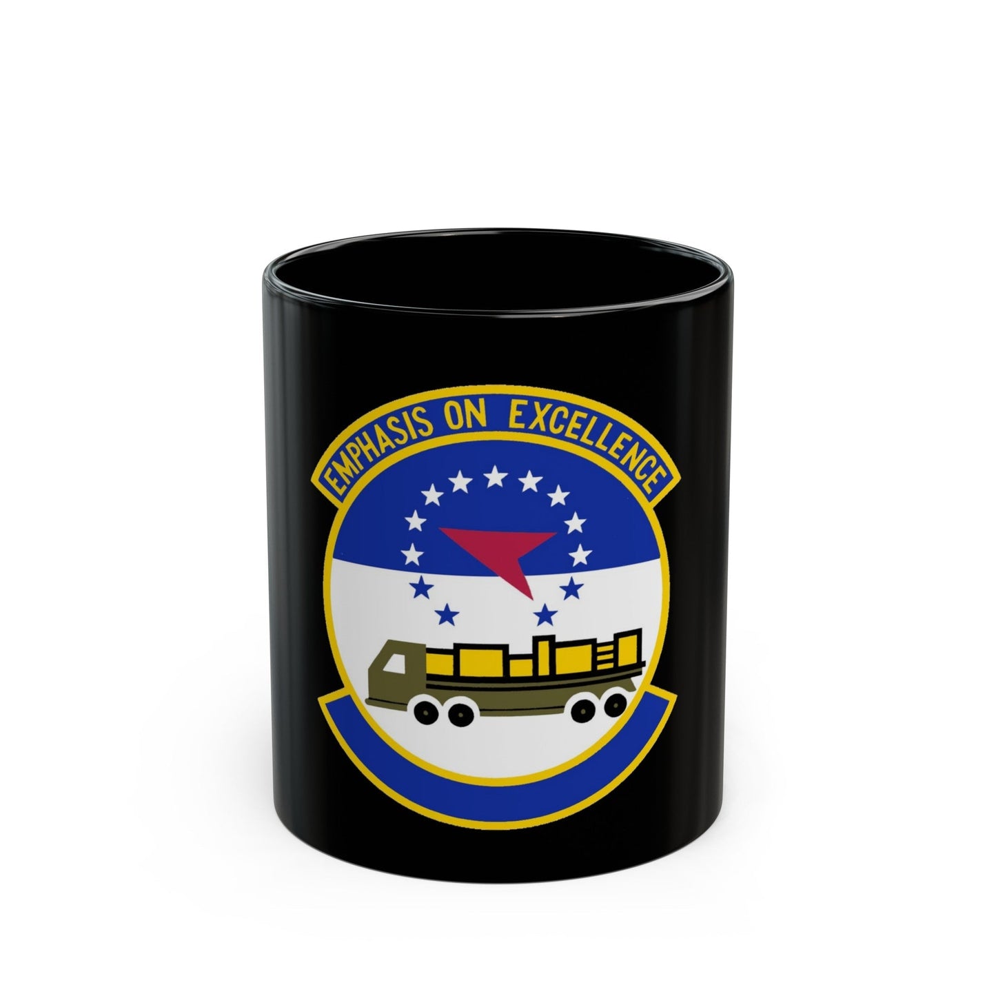 50 Aerial Port Squadron AFRC (U.S. Air Force) Black Coffee Mug-11oz-The Sticker Space