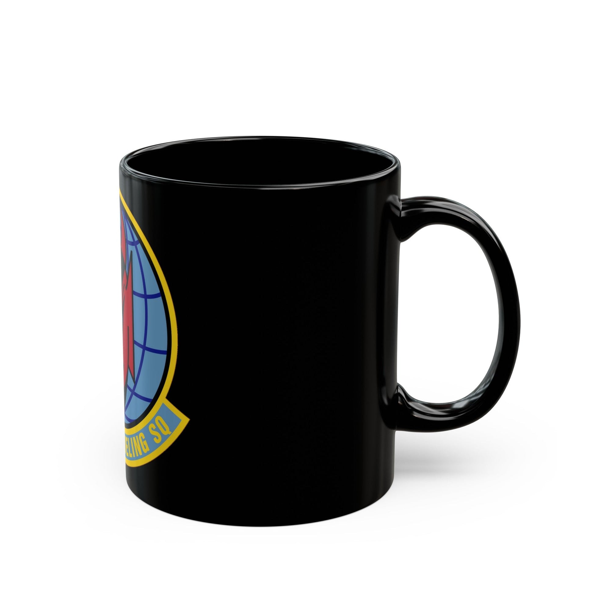 50 Air Refueling Squadron AMC (U.S. Air Force) Black Coffee Mug-The Sticker Space