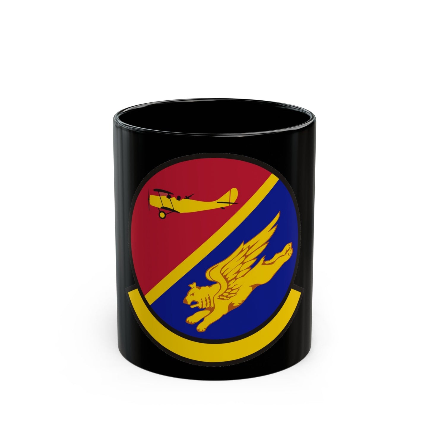 50 Attack Squadron ACC (U.S. Air Force) Black Coffee Mug-11oz-The Sticker Space