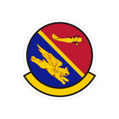 50 Attack Squadron ACC (U.S. Air Force) REVERSE PRINT Transparent STICKER-2" × 2"-The Sticker Space