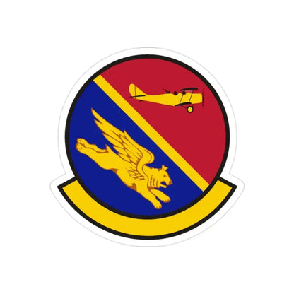 50 Attack Squadron ACC (U.S. Air Force) REVERSE PRINT Transparent Die-Cut STICKER - The Sticker Space