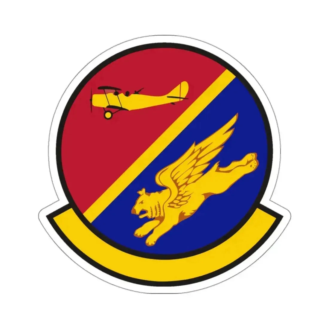 50 Attack Squadron ACC (U.S. Air Force) STICKER Vinyl Kiss-Cut Decal 3 Inch White - The Sticker Space