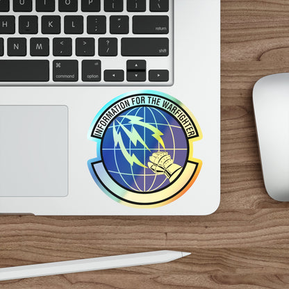 50 Communications Squadron USSF (U.S. Air Force) Holographic STICKER Die-Cut Vinyl Decal-The Sticker Space