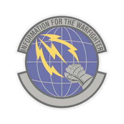 50 Communications Squadron USSF (U.S. Air Force) STICKER Vinyl Kiss-Cut Decal 2 Inch Transparent - The Sticker Space