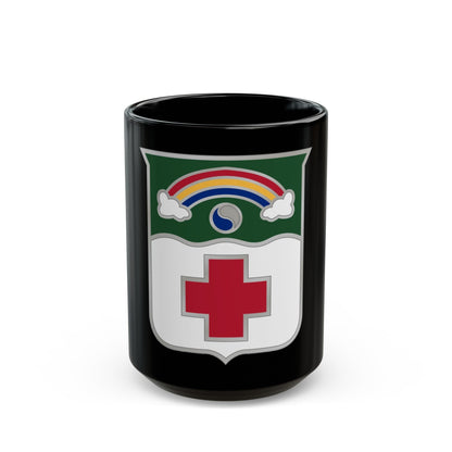 50 Medical Battalion (U.S. Army) Black Coffee Mug-15oz-The Sticker Space