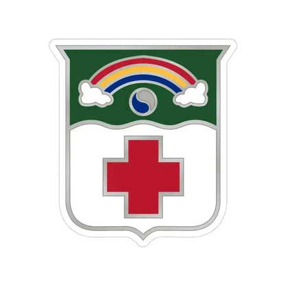 50 Medical Battalion (U.S. Army) Transparent STICKER Die-Cut Vinyl Decal 4 Inch - The Sticker Space