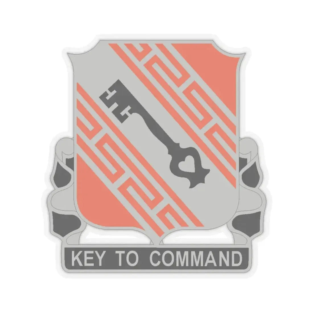 50 Signal Battalion (U.S. Army) STICKER Vinyl Kiss-Cut Decal 4 Inch Transparent - The Sticker Space