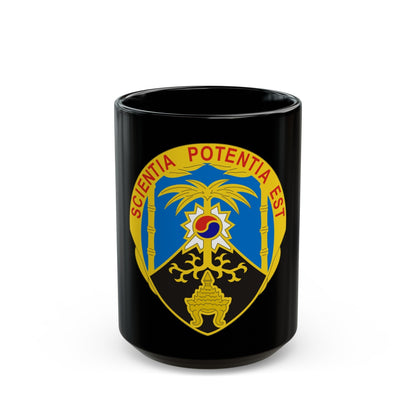 500 Military Intelligence Brigade 2 (U.S. Army) Black Coffee Mug-15oz-The Sticker Space