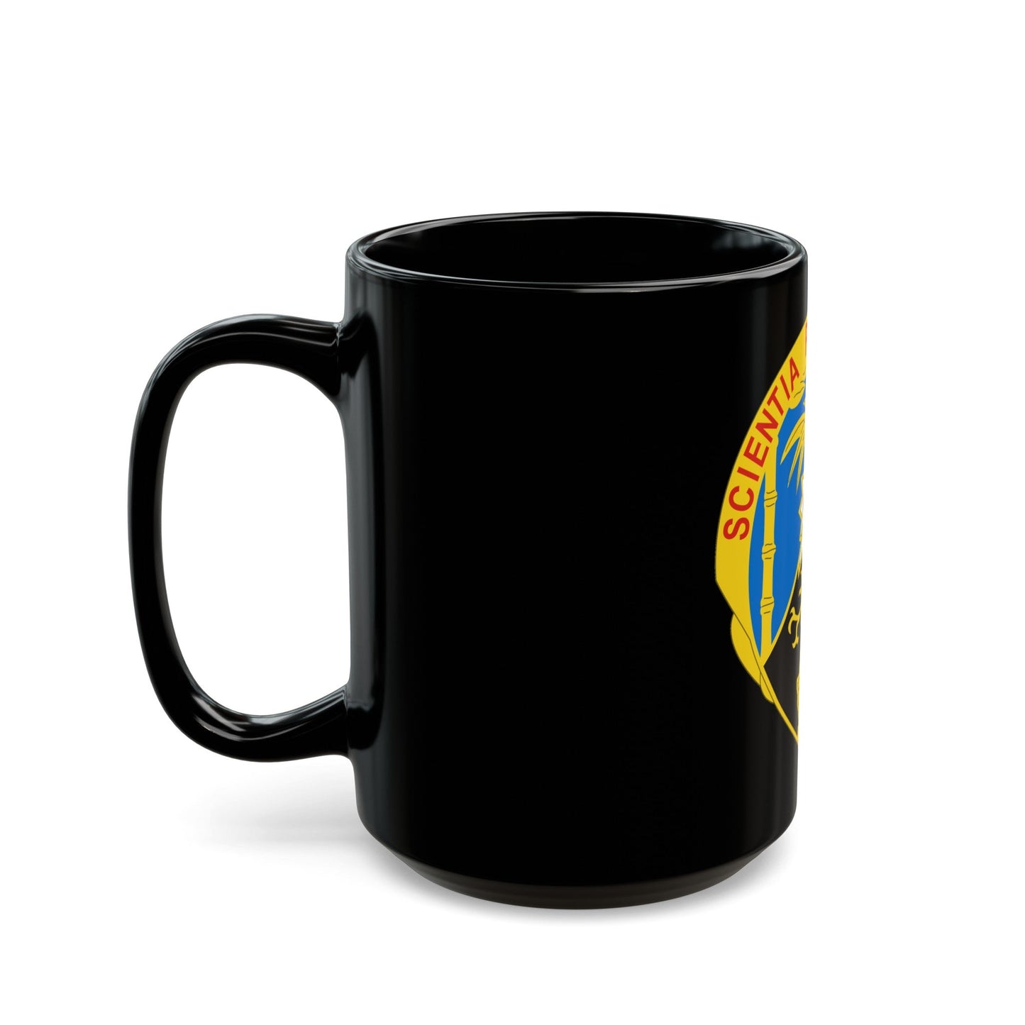 500 Military Intelligence Brigade 2 (U.S. Army) Black Coffee Mug-The Sticker Space