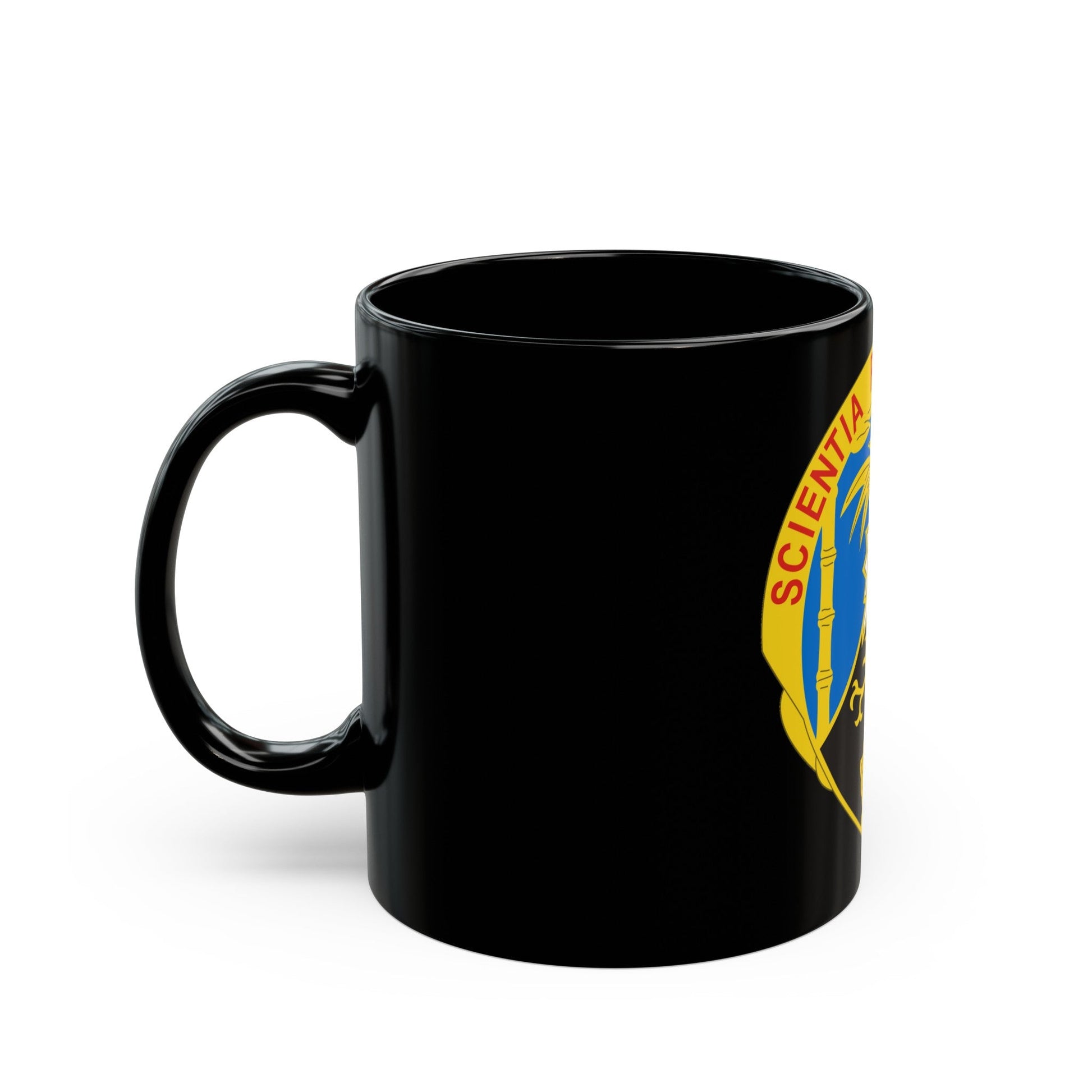 500 Military Intelligence Brigade 2 (U.S. Army) Black Coffee Mug-The Sticker Space