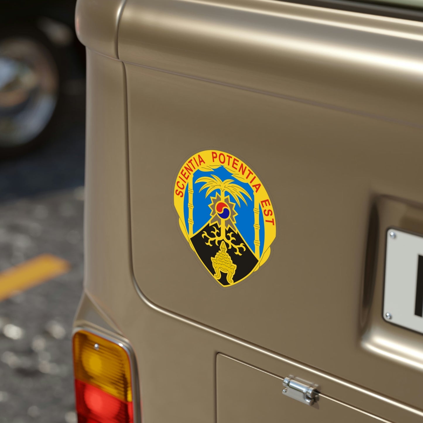 500 Military Intelligence Brigade 2 (U.S. Army) Transparent STICKER Die-Cut Vinyl Decal-The Sticker Space