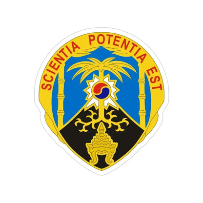 500 Military Intelligence Brigade 2 (U.S. Army) Transparent STICKER Die-Cut Vinyl Decal 4 Inch - The Sticker Space