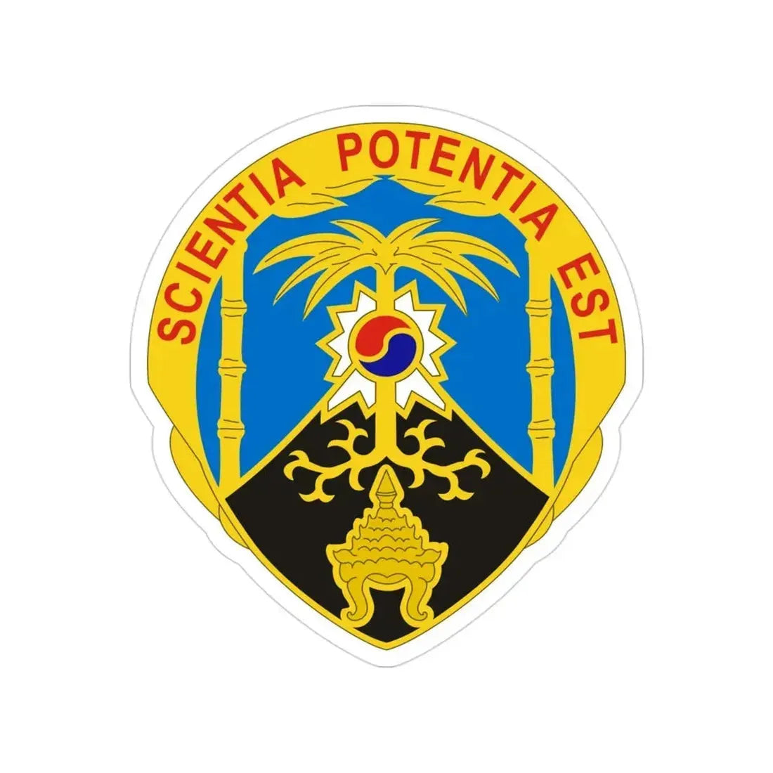 500 Military Intelligence Brigade 2 (U.S. Army) Transparent STICKER Die-Cut Vinyl Decal - The Sticker Space