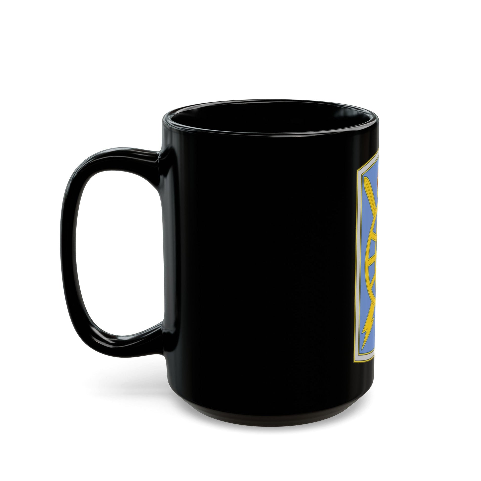 500 Military Intelligence Brigade 3 (U.S. Army) Black Coffee Mug-The Sticker Space