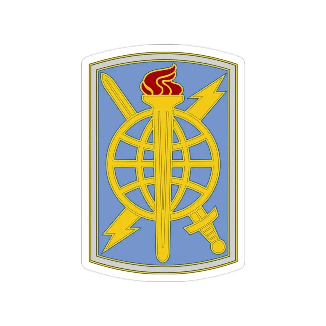 500 Military Intelligence Brigade 3 (U.S. Army) Transparent STICKER Die-Cut Vinyl Decal - The Sticker Space