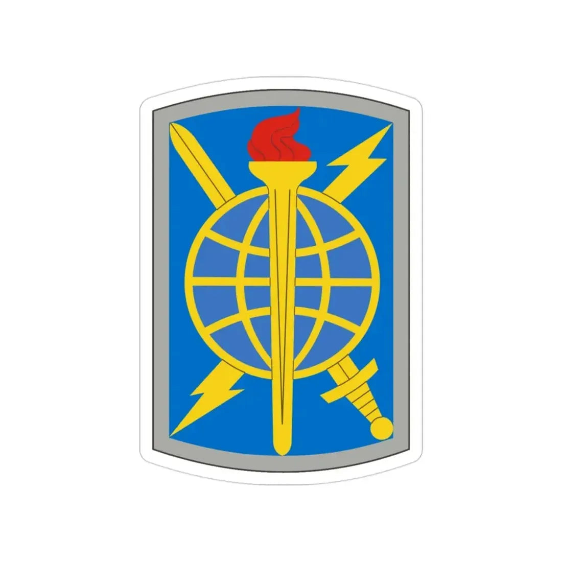 500 Military Intelligence Brigade (U.S. Army) Transparent STICKER Die-Cut Vinyl Decal - The Sticker Space