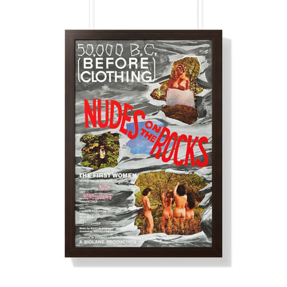 50,000 B.C. (BEFORE CLOTHING) 1963 - Framed Movie Poster-20" x 30"-The Sticker Space