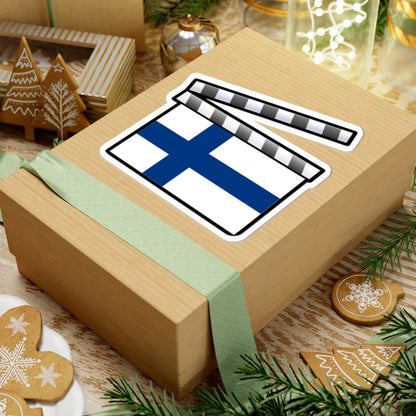 Finland film clapperboard (Finland) STICKER Vinyl Kiss-Cut Decal
