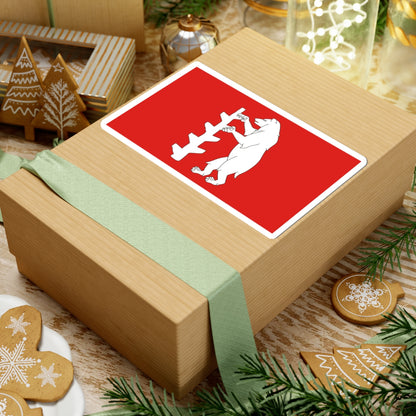 Flag of Warwickshire (England) STICKER Vinyl Kiss-Cut Decal