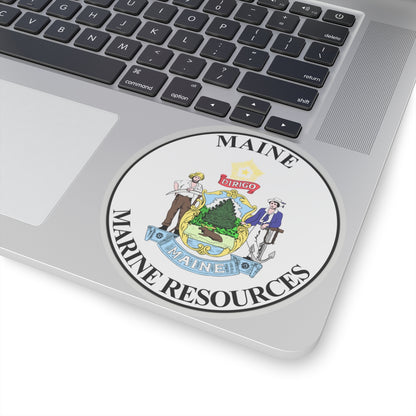 Maine Department of Marine Resources - STICKER Vinyl Kiss-Cut Decal