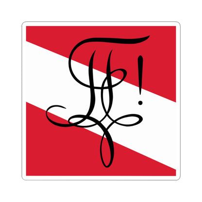 Fahne Zofingia (Switzerland) STICKER Vinyl Kiss-Cut Decal