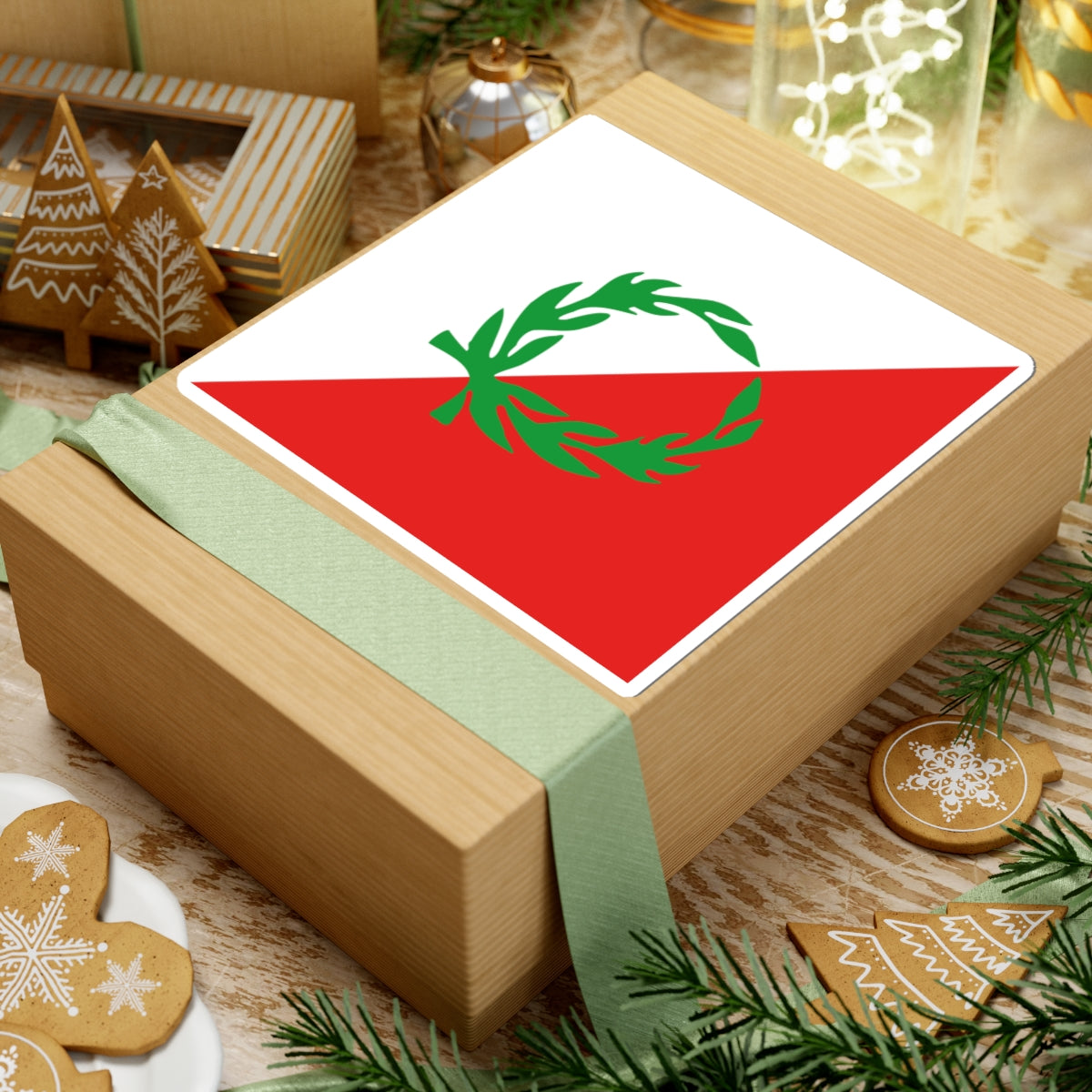 Maanid Emirate Flag (Lebanon) STICKER Vinyl Kiss-Cut Decal