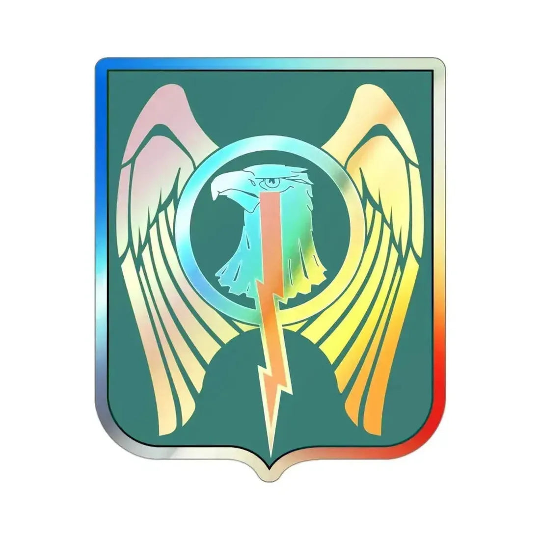 501 Aviation Regiment 2 (U.S. Army) Holographic STICKER Die-Cut Vinyl Decal 3 Inch Holographic - The Sticker Space