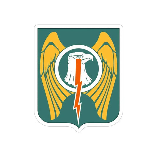501 Aviation Regiment 2 (U.S. Army) REVERSE PRINT Transparent Die-Cut STICKER 6 Inch Die-Cut Transparent - The Sticker Space