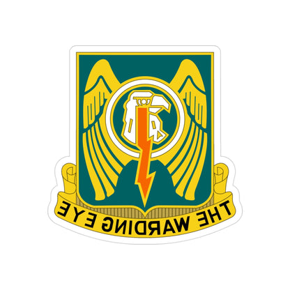 501 Aviation Regiment (U.S. Army) REVERSE PRINT Transparent STICKER-3" × 3"-The Sticker Space