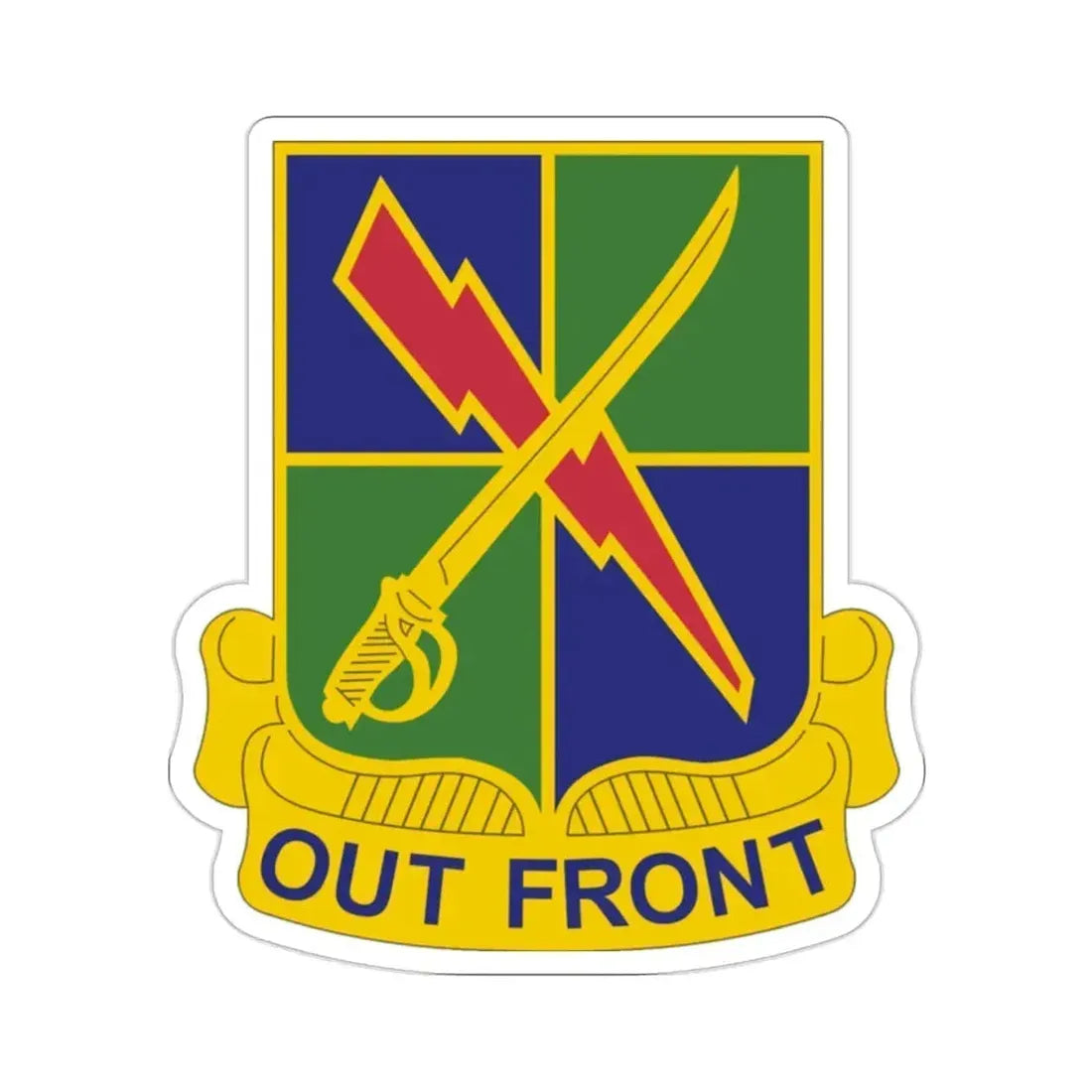 501 Military Intelligence Battalion (U.S. Army) STICKER Vinyl Die-Cut Decal 2 Inch - The Sticker Space