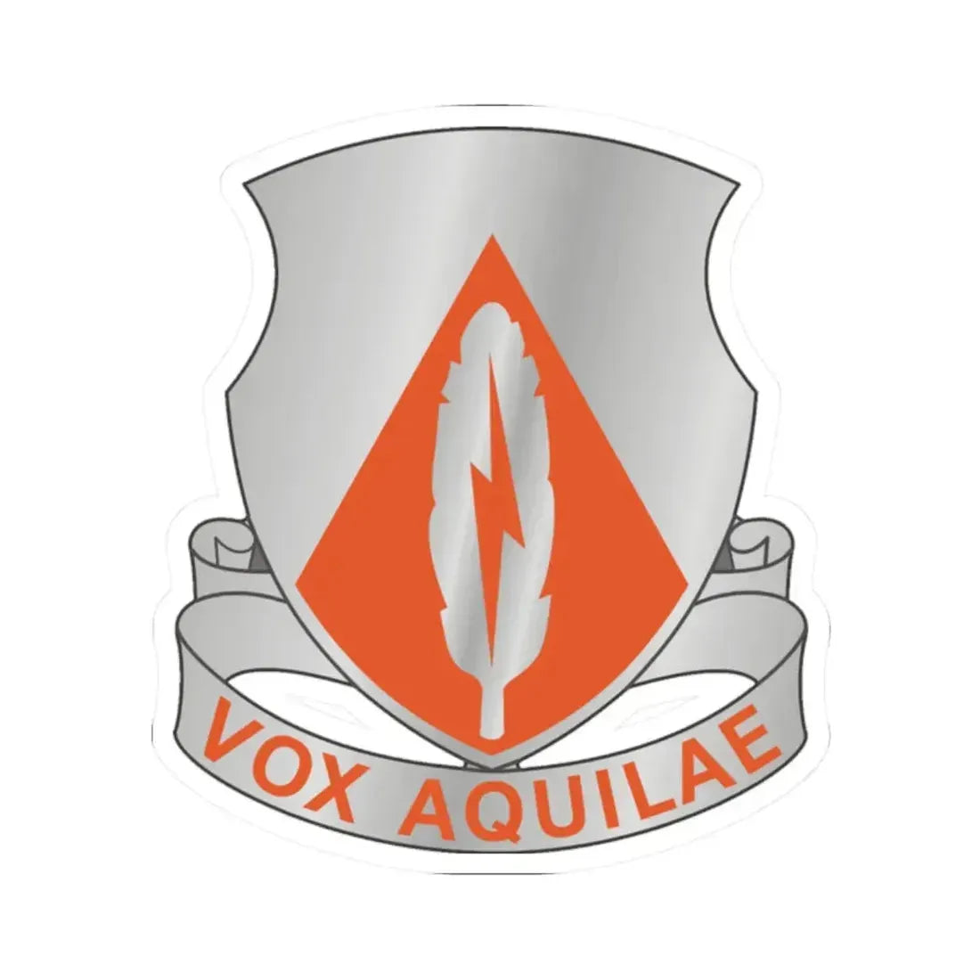 501 Signal Battalion (U.S. Army) STICKER Vinyl Kiss-Cut Decal 2 Inch White - The Sticker Space